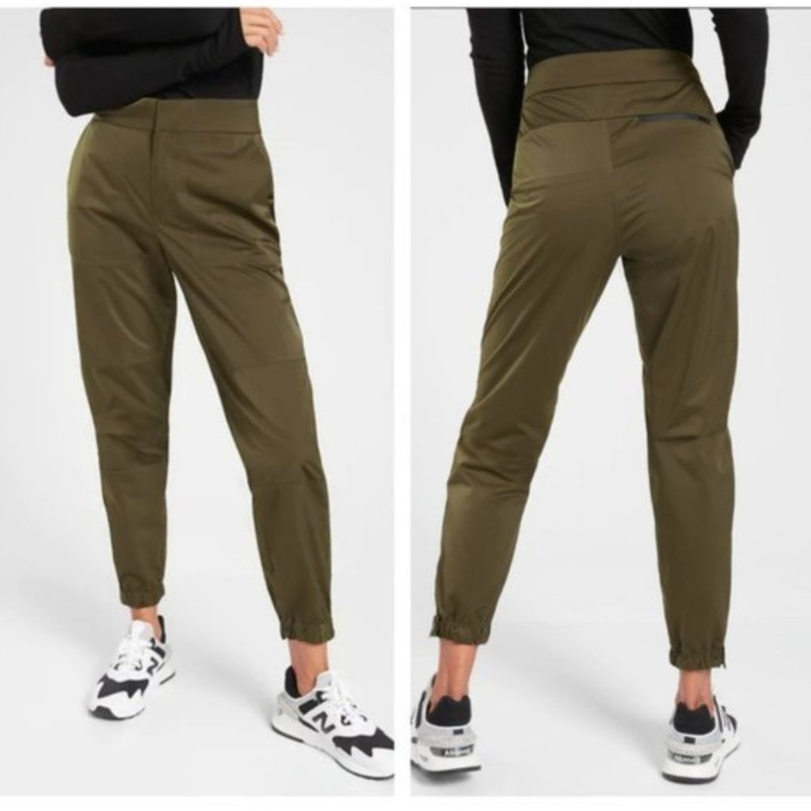 Athleta Radiant Jogger Pants Tortuga Olive {M38}